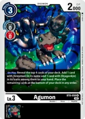 Agumon - BT8-058 (Xros Encounter Pre-release Promo)